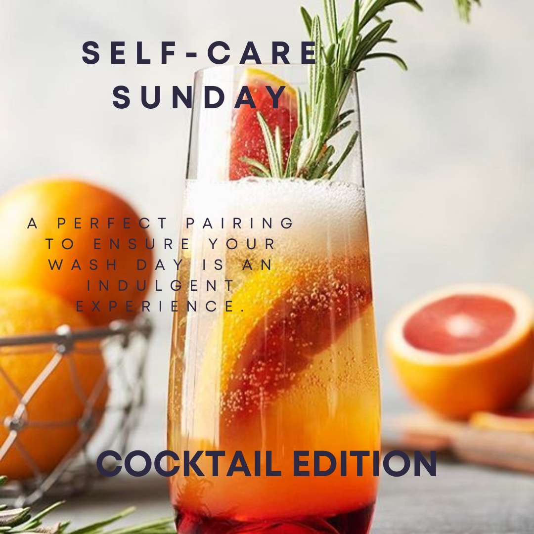 Self Care Sunday - Blood Orange Champagne Cocktail