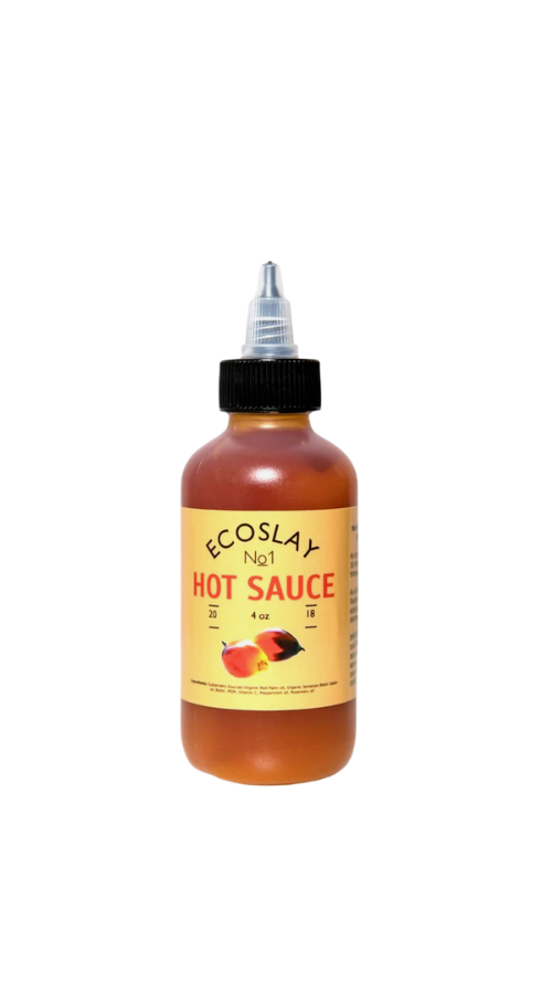 Ecoslay Hot Sauce pre-poo/hot oil treatment Beauty Supply store, all natural products for women, men, and kids. 